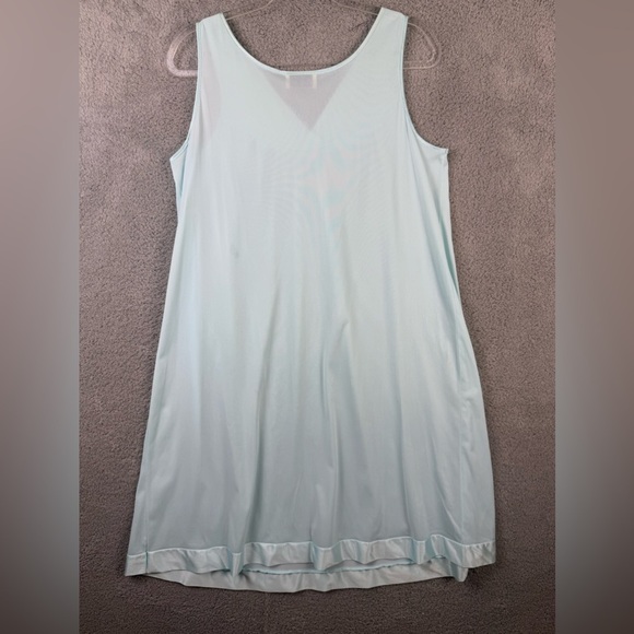Vintage vanity fair peignoir set baby blue size medium preowned - Picture 6 of 15